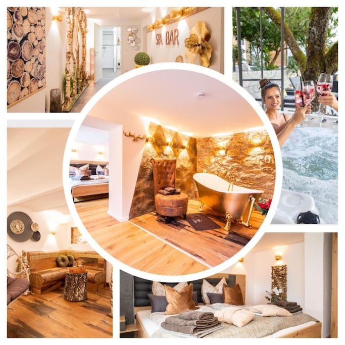 Chalet Vitaspa - Whirlpool & Sauna Privatspa Pegnitz Eksteriør billede