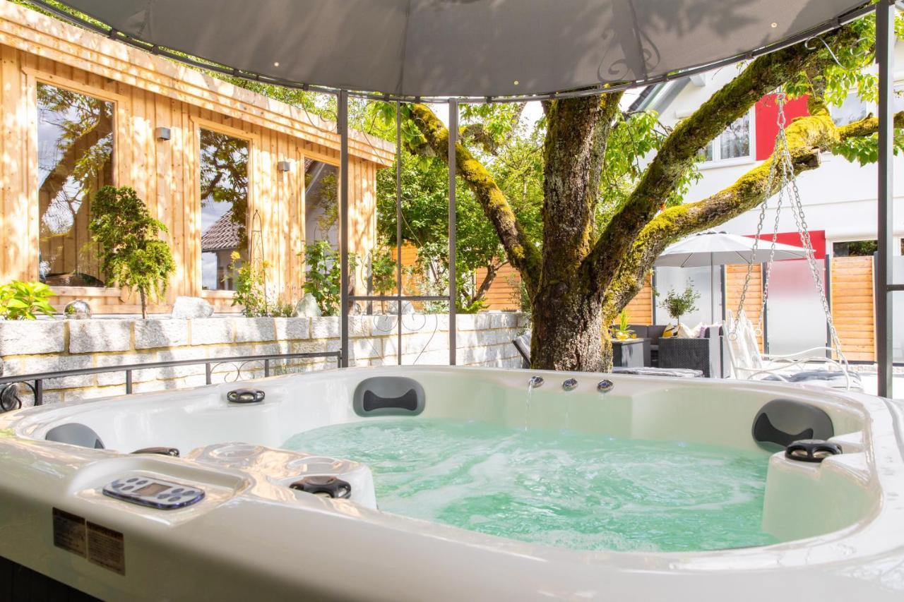 Chalet Vitaspa - Whirlpool & Sauna Privatspa Pegnitz Eksteriør billede
