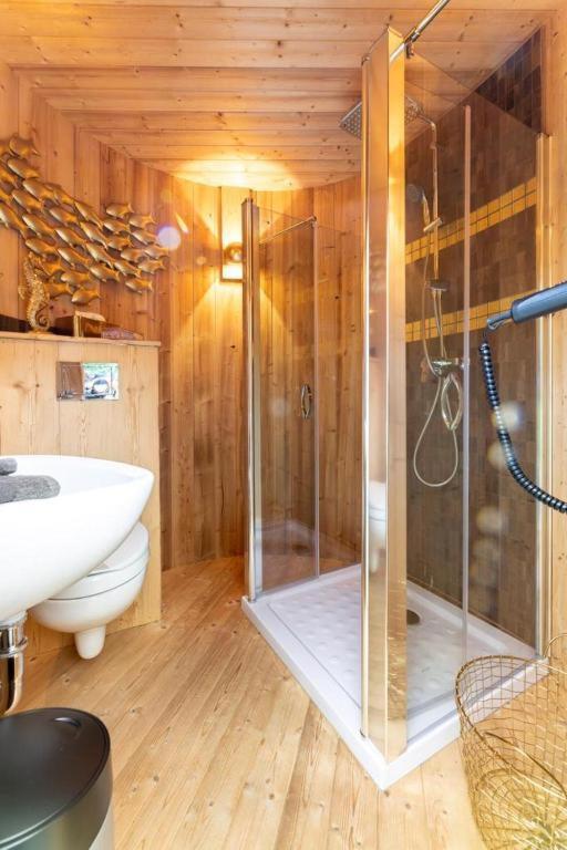 Chalet Vitaspa - Whirlpool & Sauna Privatspa Pegnitz Eksteriør billede