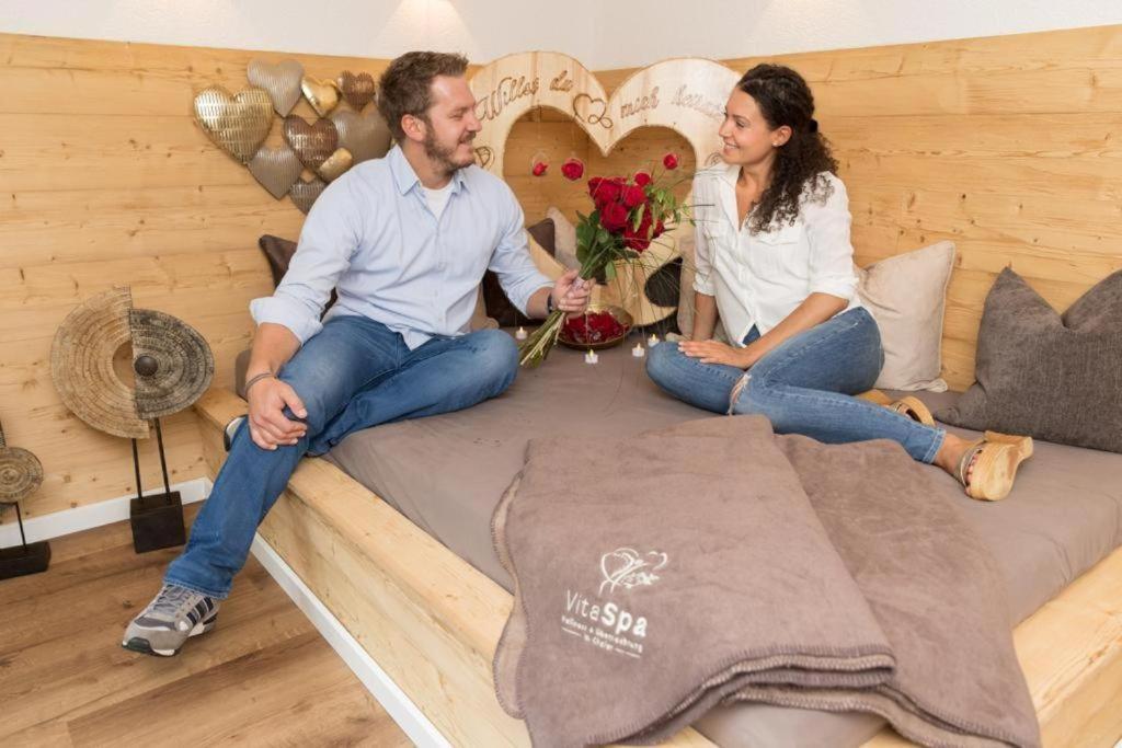 Chalet Vitaspa - Whirlpool & Sauna Privatspa Pegnitz Eksteriør billede