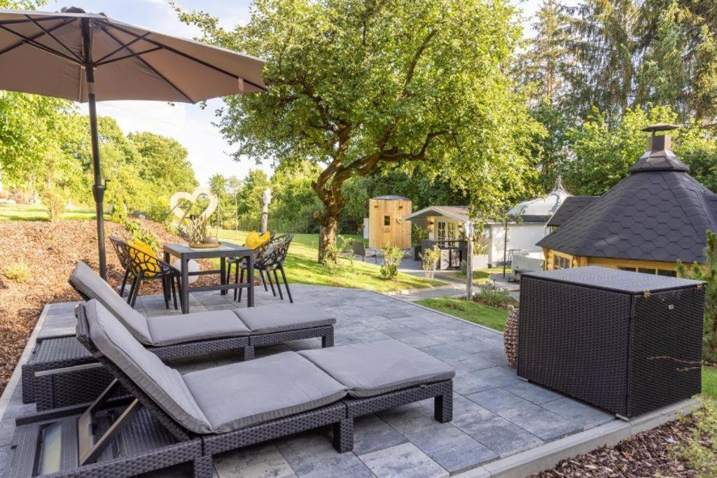 Chalet Vitaspa - Whirlpool & Sauna Privatspa Pegnitz Eksteriør billede